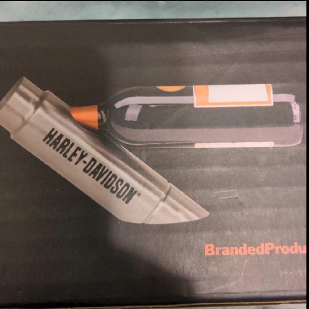 Harley Davidson Bottle Holder. New With Tags. - Picture 5 of 5